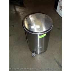 UNITED STAINLESS STEEL WASTE RECEPTACLE (print sequence:) 63850