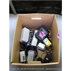 BOX: ASSORTED CAMERAS (6X THE MONEY) (print sequence:) 63976