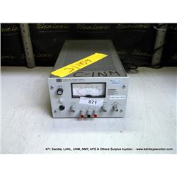 HP DC POWER SUPPLY 6291A (print sequence:) 311159