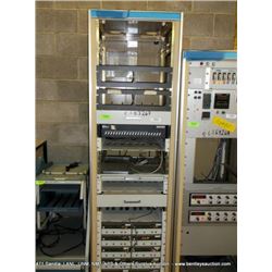 SANDIA LAB CABINET w/(10) HP 59501B,  ISO DAACI POWER SUPPLY (print sequence:) 63267