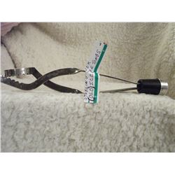 STERLING SILVER ICE CUBE TONGS