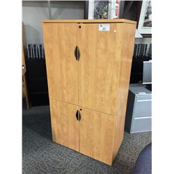 MAPLE 6' STORAGE CABINET