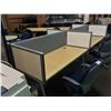 Image 1 : LOT OF 46 GLOBAL CONTRACT CALL CENTRE WORKSTATIONS, C/W INTEGRATED POWER ROUTING