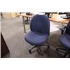 Image 1 : HAWORTH ACCOLADE BLUE MID BACK EXECUTIVE CHAIR-NO ARMS