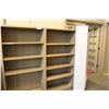 Image 2 : PAIR OF GREY OAK 6' BOOK SHELVES