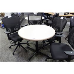 GREY 36'' CONFERENCE TABLE