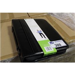 CASE OF 6 ZIPPER PADFOLIOS