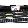 Image 3 : 5 UNIT RACK OF RADIO, NETWORK, TELEPHONE AND OTHER COMMUNICATION EQUIP INC. 800/900 MHZ FM RADIOS, S