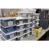 Image 1 : LOT OF 22 BOXES OF MISC. CABLES, ADAPTORS, AND VARIOUS OTHER TELECOMM AND NETWORK COMPONENTS