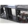 Image 1 : LOT OF 3 EQUIPMENT RACKS AND CONTENTS
