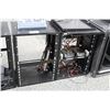 Image 2 : LOT OF 3 EQUIPMENT RACKS AND CONTENTS