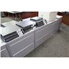 Image 2 : HAWORTH PREMISE GREY 2 DRAWER LATERAL FILE CABINET