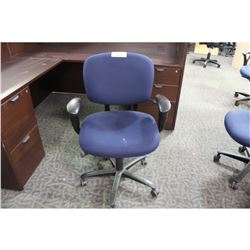 HAWORTH BLUE MULTILEVER TASK CHAIR