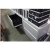 Image 2 : HAWORTH PREMISE GREY 2 DRAWER LATERAL FILE CABINET