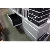 Image 2 : HAWORTH PREMISE GREY 2 DRAWER LATERAL FILE CABINET