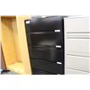 Image 1 : BLACK 5 DRAWER LATERAL FILE CABINET