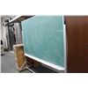 Image 1 : LARGE MOBILE DOUBLE SIDED CHALK BOARD