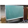 Image 2 : LARGE MOBILE DOUBLE SIDED CHALK BOARD