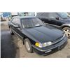 Image 2 : 1989 ACURA LEGEND, 2DR SEDAN, BLACK, VIN # JH4KA3263KC800459