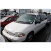 Image 1 : 2003 FORD WINDSTAR SPORT, PASS VAN, WHITE, VIN # 2FMZA57403BA71823