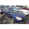 Image 2 : 2009 HYUNDAI ACCENT, 2 DOOR HATCHBACK, BLUE, VIN # KMHCN35C49U112403