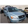 Image 2 : 2003 HONDA PILOT, 4DR SUV, BLUE, VIN # 2HKYF18513H007585