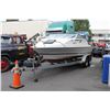 Image 1 : 1986 BAYLINER BOAT WITH UBILT TRAILER