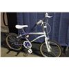 Image 2 : BLUE RALEIGH KIDS BIKE AND PURPLE SUPERCYCLE KIDS BIKE