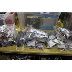 3 BAGS OF ASSORTED BIKE PARTS