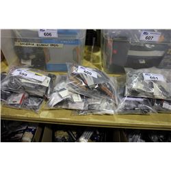 3 BAGS OF ASSORTED BIKE PARTS