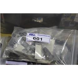 3 BAGS OF ASSORTED BIKE PARTS