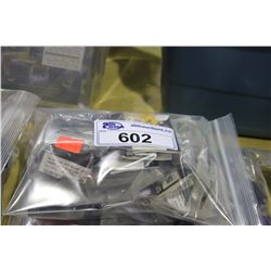 3 BAGS OF ASSORTED BIKE PARTS