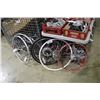 Image 1 : 3 ELECTRIC TIRES AND PAIR OF DM18 TIRES