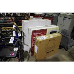 3 ASSORTED ELECTRIC FIREPLACES