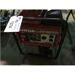 HONDA EM2500C GAS GENERATOR