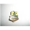 Image 1 : VINTAGE WWII EXTREMELY RARE PIN BACK MTEAL BADGE *199TH ARMORY* VALUE $52.00+!! PIN BACK CAME OUT OF