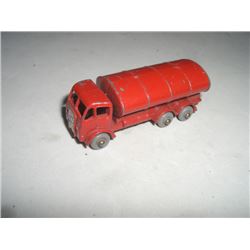 VINTAGE *VERY RARE* DIECAST TOY NO.11 PETROL TANKER STAMPED *LESNEY-ENGLAD* BOOK VALUE $45.00 IN GOO