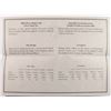 Image 4 : 2004 CANADIAN SILVER MAPLE LEAF ( 5 ) PIECE SET ORIGINAL BOX AND COA,