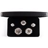 Image 5 : 2004 CANADIAN SILVER MAPLE LEAF ( 5 ) PIECE SET ORIGINAL BOX AND COA,