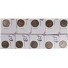 Image 1 : (10) 1865 THREE CENT NICKELS
