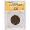 Image 1 : 1788 COLONIAL CONNECTICUT ANACS EF45 DETAILS