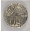 Image 2 : 1920 STANDING LIBERTY QUARTER ANACS AU 50 DETAILS