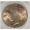 Image 2 : 1924 PEACE DOLLAR ANACS MS 63