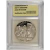 Image 1 : 2007 JAMESTOWN SILVER DOLLAR USCG PR 70 DCAM