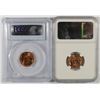 Image 2 : ONE CENT: 1944-S PCGS MS65 RED & 1944-D NGC MS66 RED