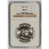 Image 1 : 1960 FRANKLIN HALF DOLLAR, NGC MS-65 TOUGH IN HIGH GRADES!