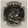 Image 2 : 1961 FRANKLIN HALF DOLLAR, NGC PROOF-67*  ( STAR )