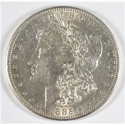 1885-S MORGAN DOLLAR AU