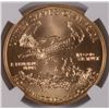 Image 3 : 2000 $25 AMERICAN GOLD EAGLE .5 oz NGC MS 69