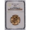 Image 1 : 2001 $25 AMERICAN GOLD EAGLE .5 oz NGC MS 69  BETTER DATE!